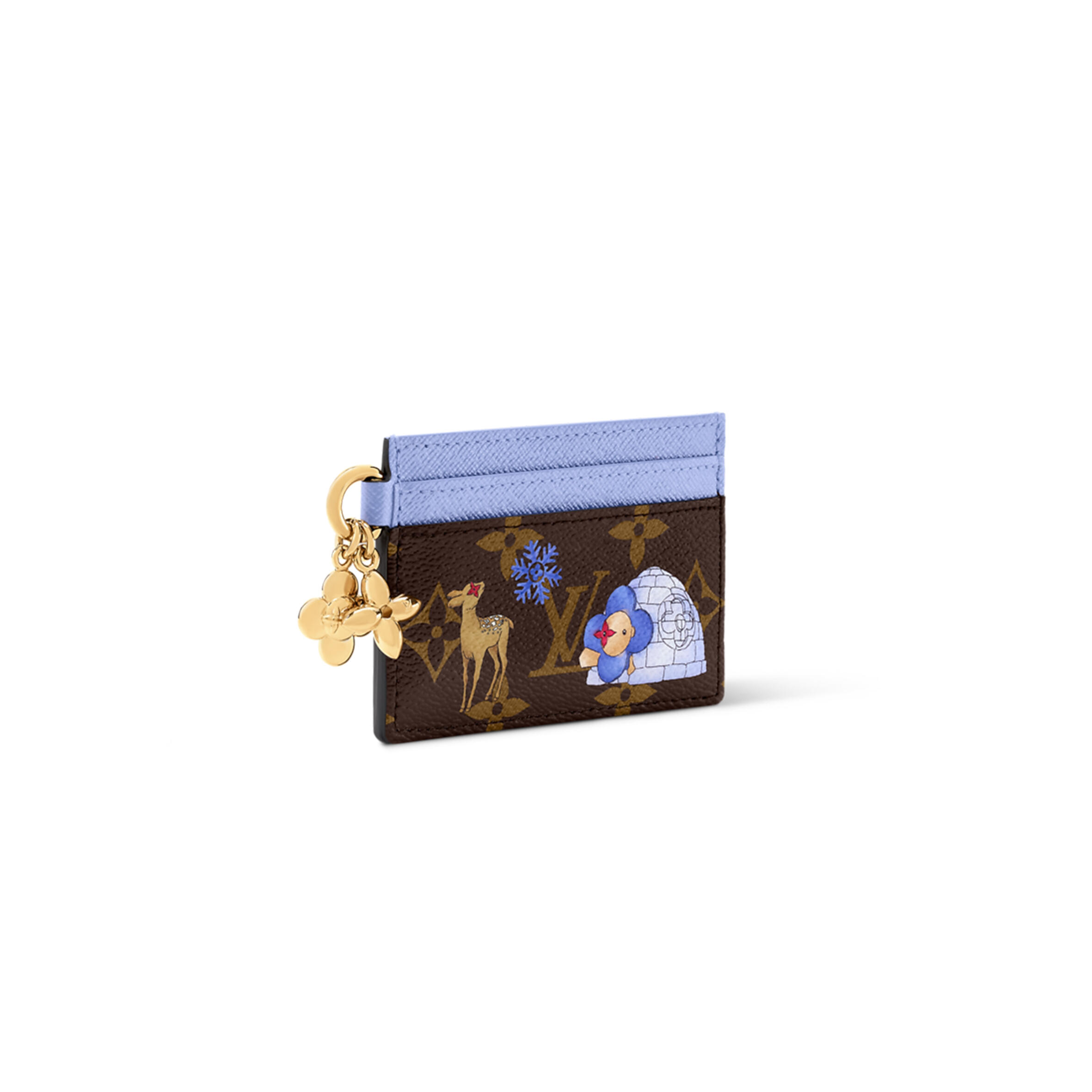 l0vis Vvtt0n lv charms card holder m15324 (10.2*7.3*0.3cm)